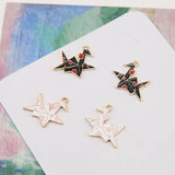30 Paper Crane Shape Alloy Charms DIY Jewelry Earrings/Necklace Pendants