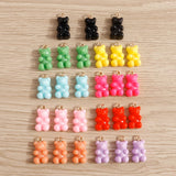 30pcs 11*20mm Bear Charms Jewelry Making DIY Animal Findings