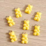 30pcs 11*20mm Bear Charms Jewelry Making DIY Animal Findings