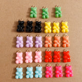 30pcs 11*20mm Cartoon Bear Charms - DIY Jewelry Findings