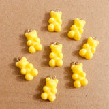 30pcs 11*20mm Cartoon Bear Charms - DIY Jewelry Findings