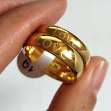 30pcs(15pairs) Couple Ring Set Stainless Steel Wedding Engagement Gift