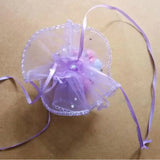 30pcs Round Organza Pouch Wedding Christmas Candy Gift Bag 26/35/40cm