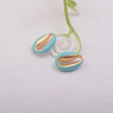 30pcs 4.5mm*14mm Shell Conch Charms Lips Shape Pendant For DIY Jewelry