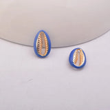 30pcs 4.5mm*14mm Shell Conch Charms Lips Shape Pendant For DIY Jewelry