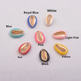 30pcs 4.5mm*14mm Shell Conch Charms Lips Shape Pendant For DIY Jewelry