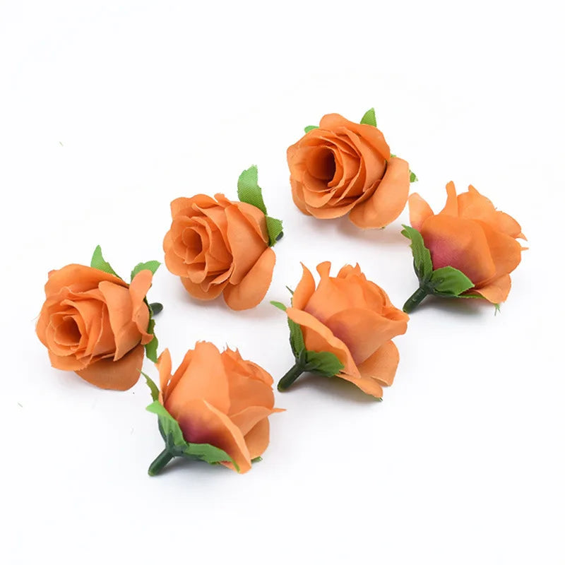 30pcs Artifical Silk Rose Head DIY Home Wedding Decoration Flower Head