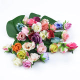 30pcs Artifical Silk Rose Head DIY Home Wedding Decoration Flower Head