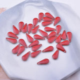 30pcs 5*12mm Copper Enamel Charms Jewelry Finding