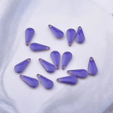 30pcs 5*12mm Copper Enamel Charms Jewelry Finding