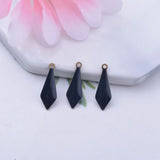 30pcs 5*16mm Copper Enamelled Charms Pendant DIY Jewelry Making
