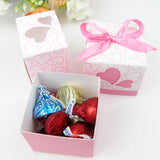 30pcs Love Heart Paper Packaging Display Box 5x5x5cm
