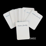 30pcs Necklace Earring Card for Jewelry Display Packaging DIY