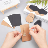 30pcs Earrings Paper Card with Self-Adhesive Bags for Retail Display