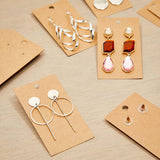 30pcs Earrings Paper Card with Self-Adhesive Bags for Retail Display