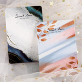 30pcs Earrings Necklace Display Card Cardboard Packaging Flower Paper Card