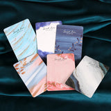 30pcs Earrings Necklace Display Card Cardboard Packaging Flower Paper Card