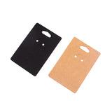 30pcs Mixed Brown Gift Ring Keychain Cards Jewelry Display Storage Holder