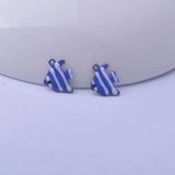 30pcs Double Faced Angelfish Charms for DIY Jewelry Accessories
