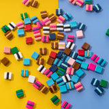 30pcs 8*8MM Square Beads for Jewelry Making Boho Bracelet Needle Work