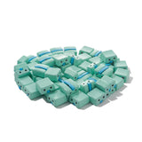 30pcs 8*8MM Square Beads for Jewelry Making Boho Bracelet Needle Work