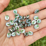 30pcs 8*9 MM Alloy Virgin Mary Charms Bracelets Spacers DIY Silver Beads