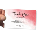 30pcs Small Business Thank You Cards 9x5.4cm Gift Packaging Supplies