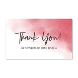 30pcs Small Business Thank You Cards 9x5.4cm Gift Packaging Supplies