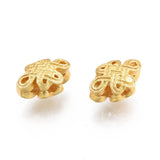 30pcs Brass Chinese Knot Charms for Jewelry Making DIY Necklaces Pendants