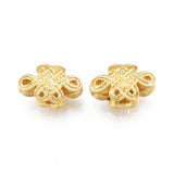 30pcs Brass Chinese Knot Charms for Jewelry Making DIY Necklaces Pendants