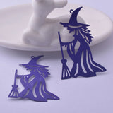 30pcs Halloween Witch Charms Sorceress Pendant Earring Findings