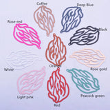 30pcs AB3754 Filigree Fire Shape Charms Metal Brass Pendant Earring Findings