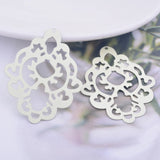 30pcs AB6146 33*41mm Brass Geometric Charms DIY Earring Pendant Jewelry