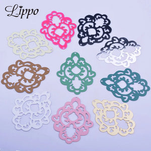 30pcs AB6146 33*41mm Brass Geometric Charms DIY Earring Pendant Jewelry