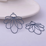 30pcs Brass Flower Charms 30*30mm DIY Jewelry Accessories