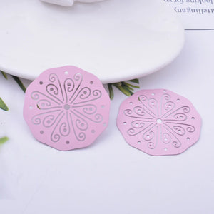 30pcs AB6583 40mm Big Metal Brass Thin Pendant Earring Findings