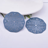 30pcs AB6583 40mm Big Metal Brass Thin Pendant Earring Findings