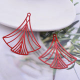 30pcs Bohemia Style Brass Charms Silver Pendant DIY Jewelry Findings