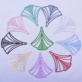 30pcs Bohemia Style Brass Charms Silver Pendant DIY Jewelry Findings