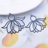 30pcs AD3270 Angel Charms Pendant DIY Jewelry Earring Making Accessories