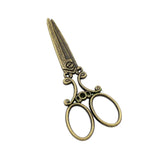 Antique Bronze Large Scissors Charm Pendant 60x25mm