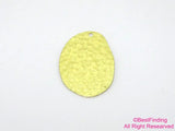 30pcs Hammered Irregular Brass Earrings Charms R398
