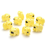 30pcs Colorful Elephant Spacer Beads DIY Jewelry Bracelet Necklace