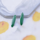 30pcs Copper Silver Enamel Charms for Jewelry Making