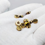 30pcs Round Beads Charms for DIY Jewelry Making, Mirror Polished