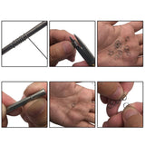 30pcs Stainless Steel Rods Wire Forming Jewelry Making Tool 0.5-5mm