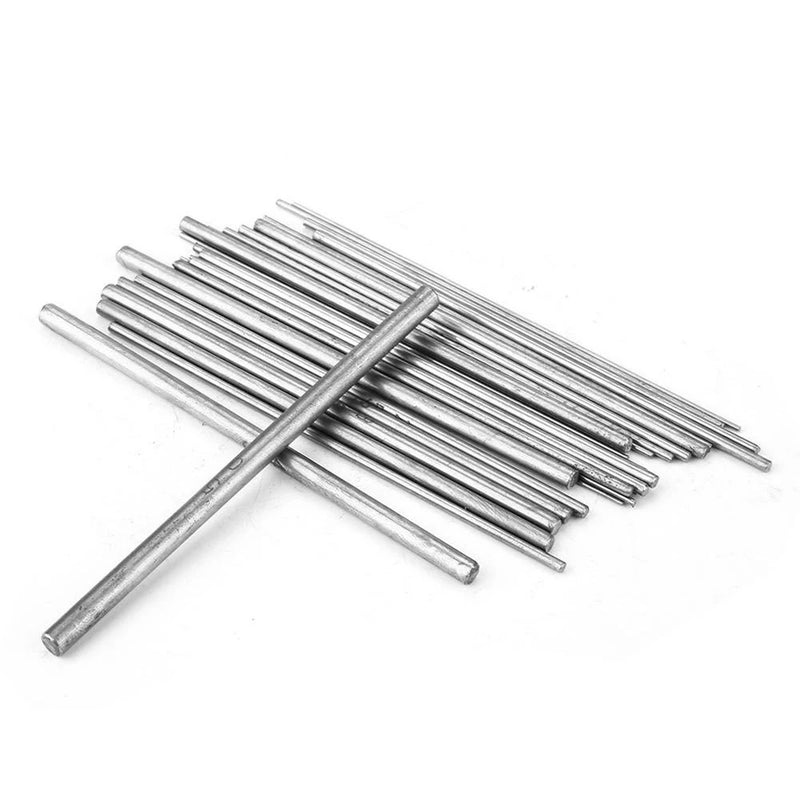 30pcs Stainless Steel Rods Wire Forming Jewelry Making Tool 0.5-5mm