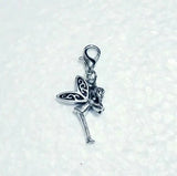 30pcs Fairy Angel Charm Bead Dangle with Lobster Clasp DIY Jewelry Making