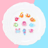 30pcs Marine Animal Resin Accessories DIY Craft Supplies Kids Gift Toy