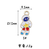 Enamel Spaceman Pendant Jewelry Accessory Earring Bracelet Necklace Charm